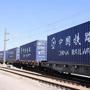 Железнодорожный путь поезда грузя от Китая к маршруту FCL Европы срочному или железнодорожным перевозкам LCL международным