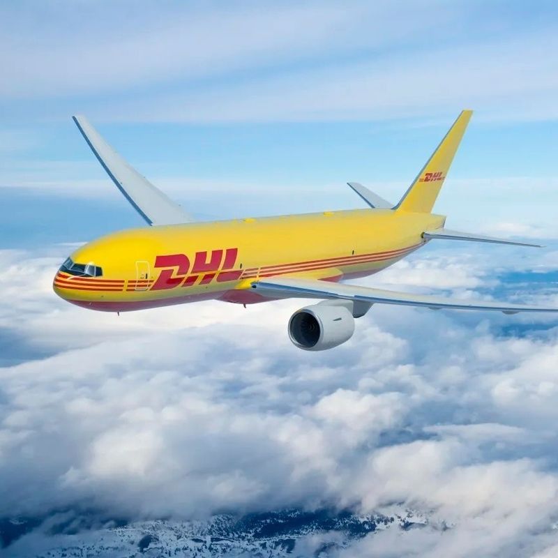Снабжение распределения и складировать перевозимый самолетами груз DHL управления обслуживаний к нидерландскому торговому пути